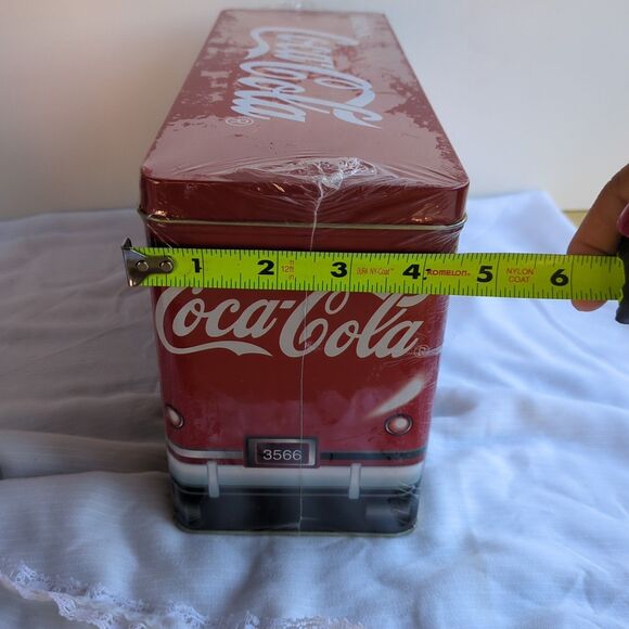 VINTAGE COLLECTIBLE 1948 COCA-COLA ROUTE TRUCK TIN BRAND NEW SEALED W/ POPCORN. - Picture 3 of 7